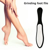 1pcs double side foot rasp file hard dead skin callus remover pedicure feet files tools professional feet care tools black