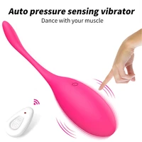 upgraded auto pressure sensing vibrators for women wireless remote control clitoris stimulator sex toys vibrat kegel ball