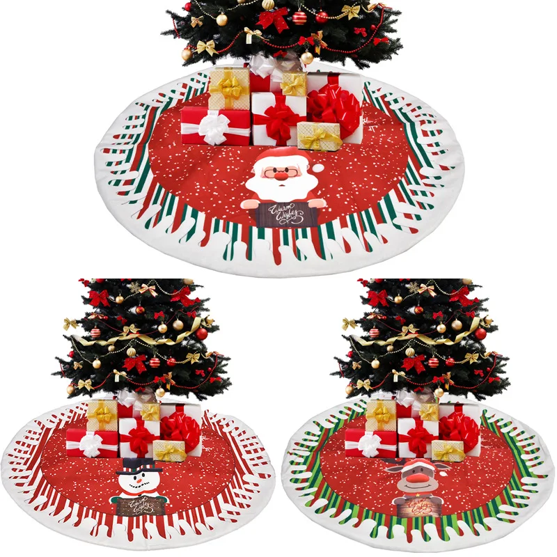 

New Year Christmas Decoration Christmas Ornaments Navidad 2021 Gifts Christmas Decorations for Home Santa Claus Xmas Tree Skirt