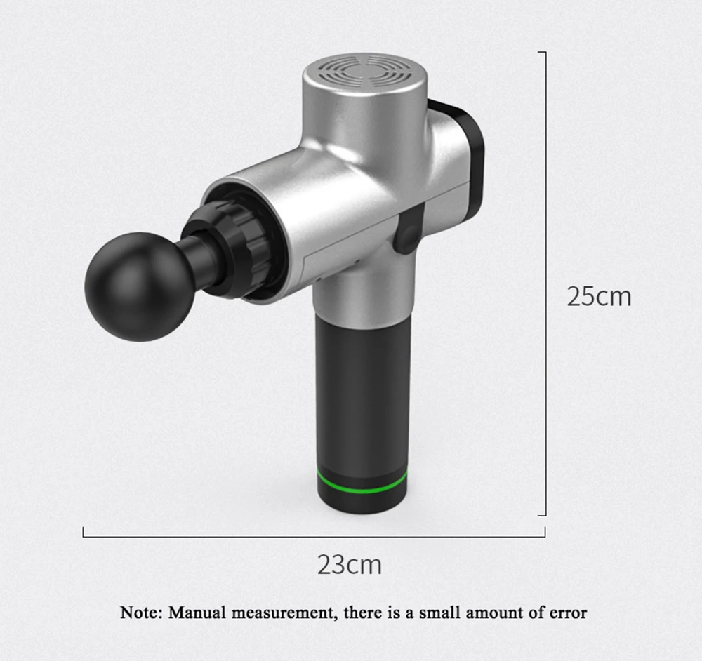 Muscle Massage Gun Deep Tissue Massager Pain Relief Therapy Vibration Fitness Gym Body Relaxation Apparatus Slimming Shaping