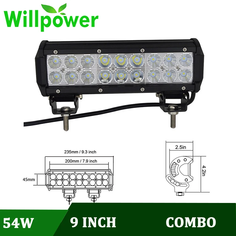 Светодиодсветильник двухрядсветодиодный противотуманная балка для