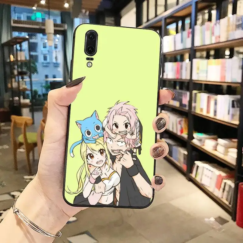 

FAIRY TAIL Japan anime cover funda coque Phone Case For Huawei honor Mate P 10 20 30 40 Pro 10i 9 10 20 8 x Lite
