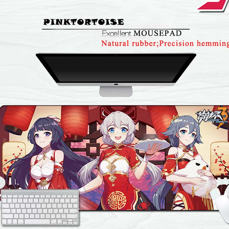 Коврик для мыши pinktorв стиле аниме janna windforce офисный Настольный коврик Genshin