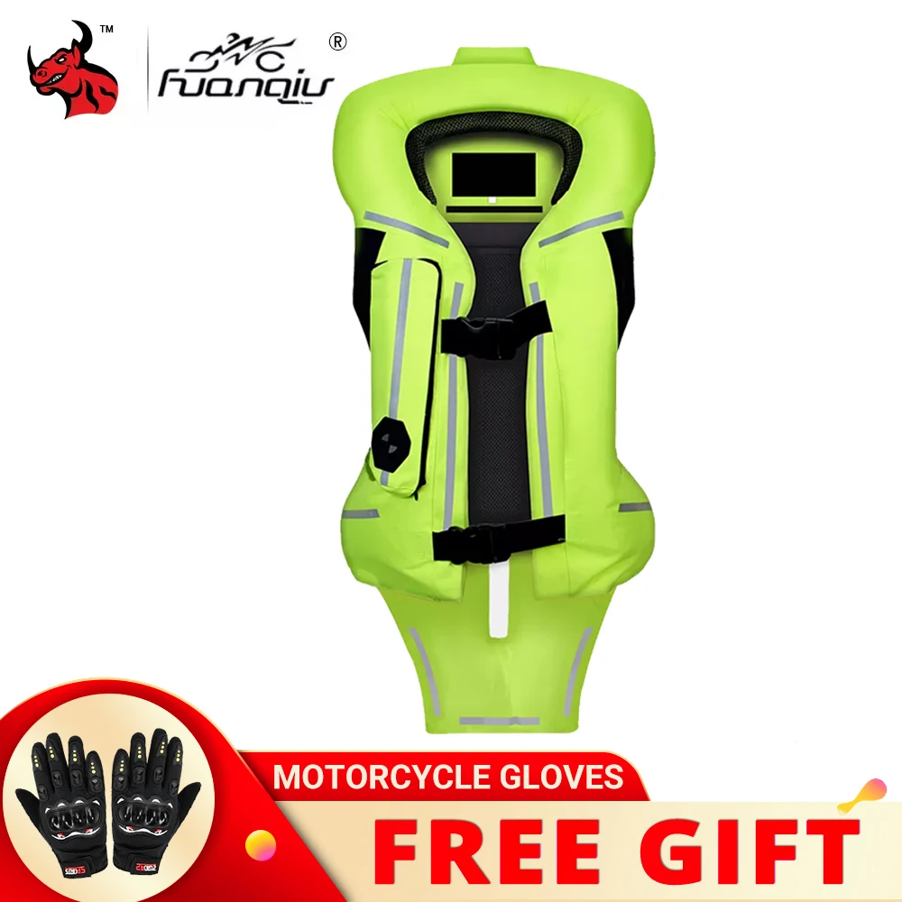 Светоотражающий Жилет для мотоцикла воздушная подушка жилет - Цена: 6 412,98 руб.