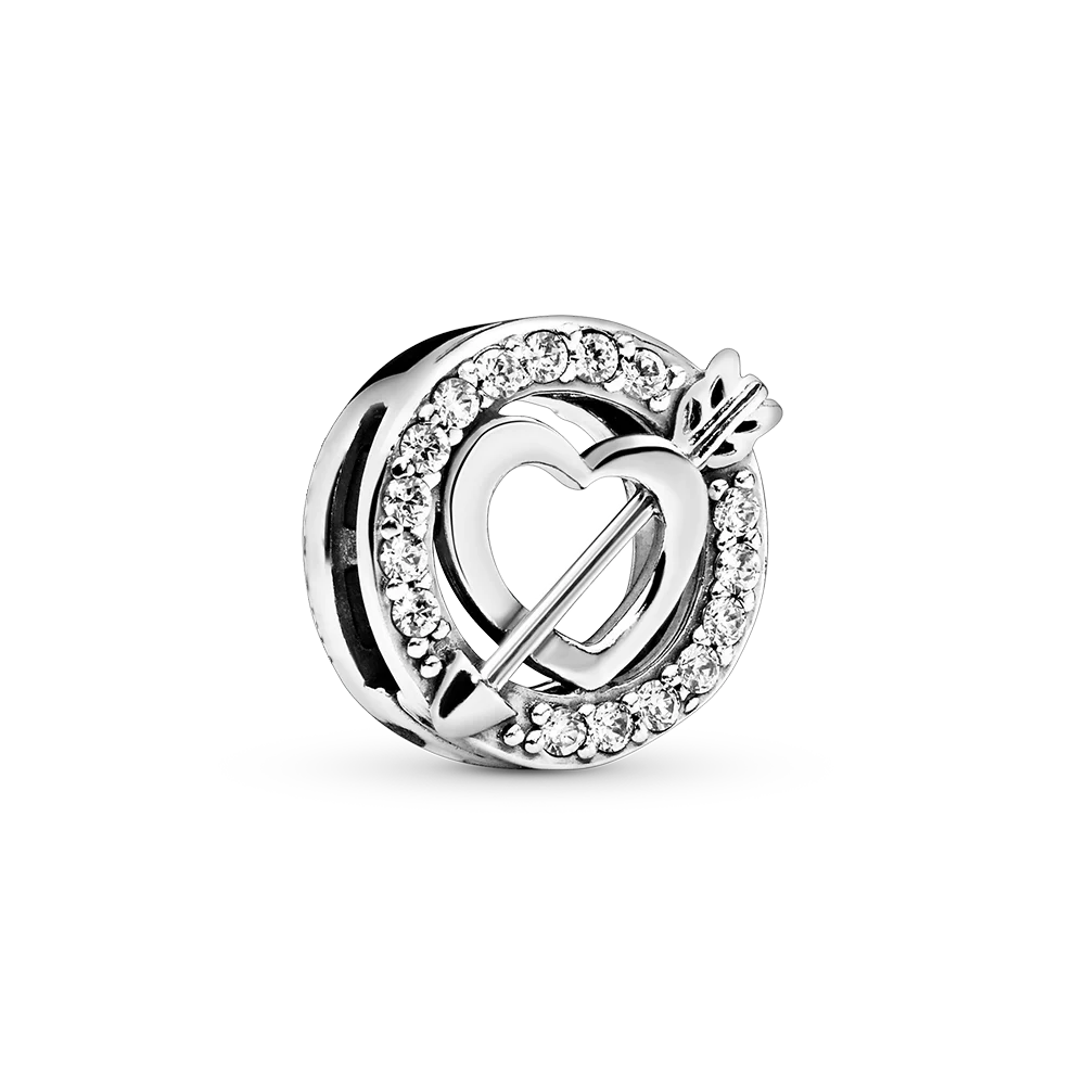 

925 Sterling Silver Pendant Solitaire Charm Fit Original Pandora Bracelets or Necklaces