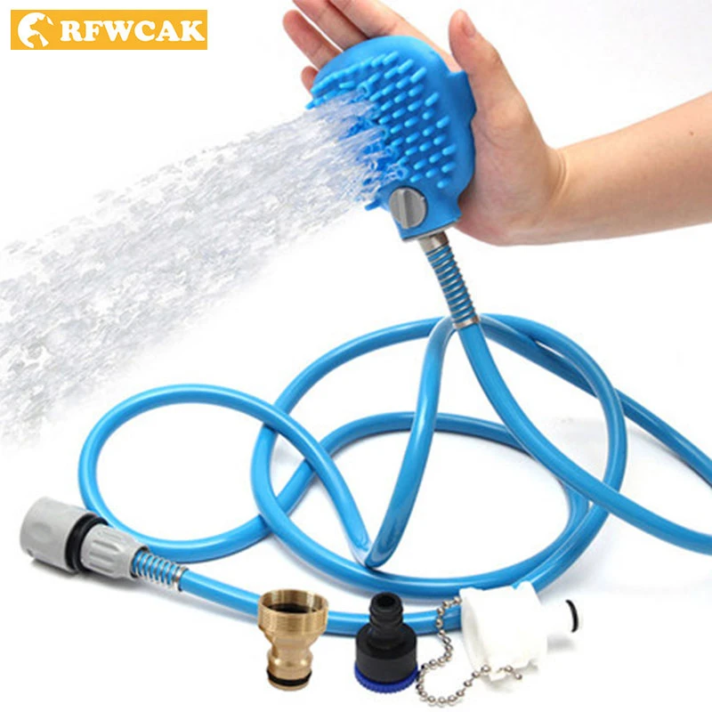 RFWCAK инструмент для купания питомцев удобный массажер душа чистящие моющие