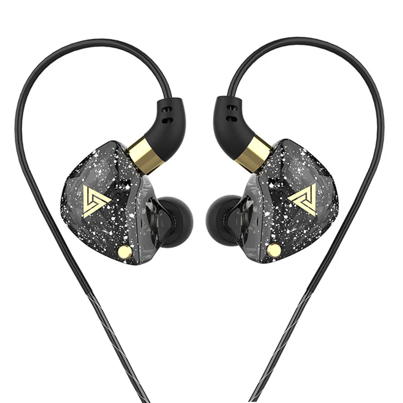 

QKZ SK8 Wired Headphones HIFI Bass Stereo Sound Sport Earbud Headset With Microphone Earphones