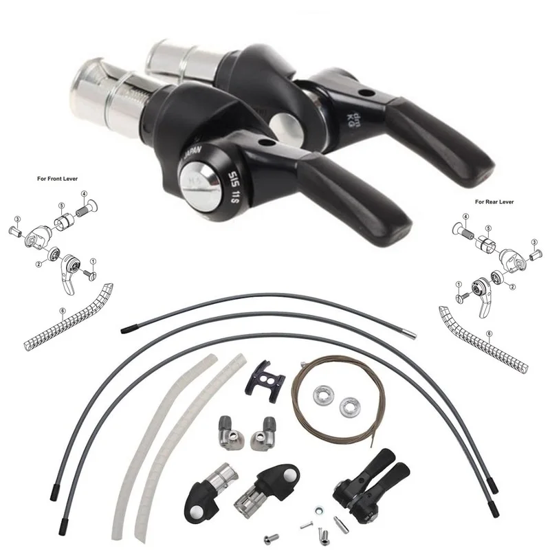 Переключатели передач shimano TT R7000 для дорожного велосипеда 2x11 скоростей 50 34 52 36 53 39T