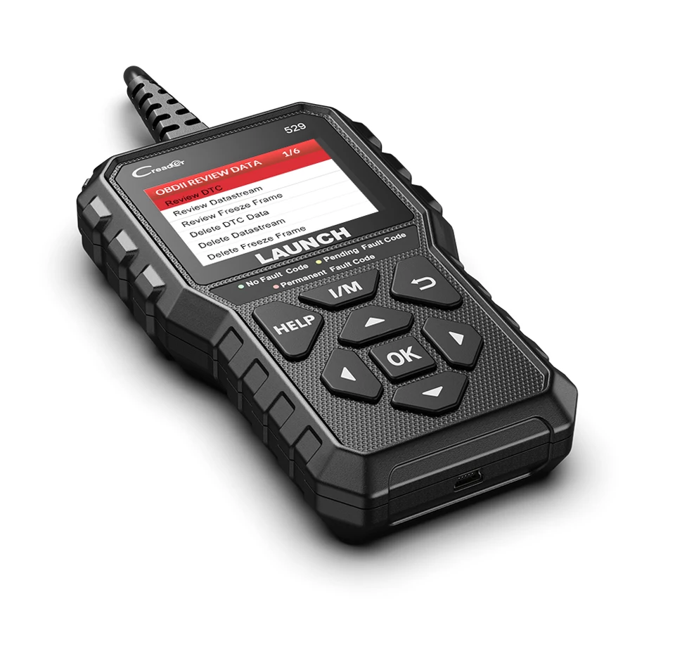 LAUNCH Creader 529 OBD2 сканер автомобильный диагностический инструмент OBDII считыватель кода ошибки считывание OBD сканирование DIY считыватель кода CR529