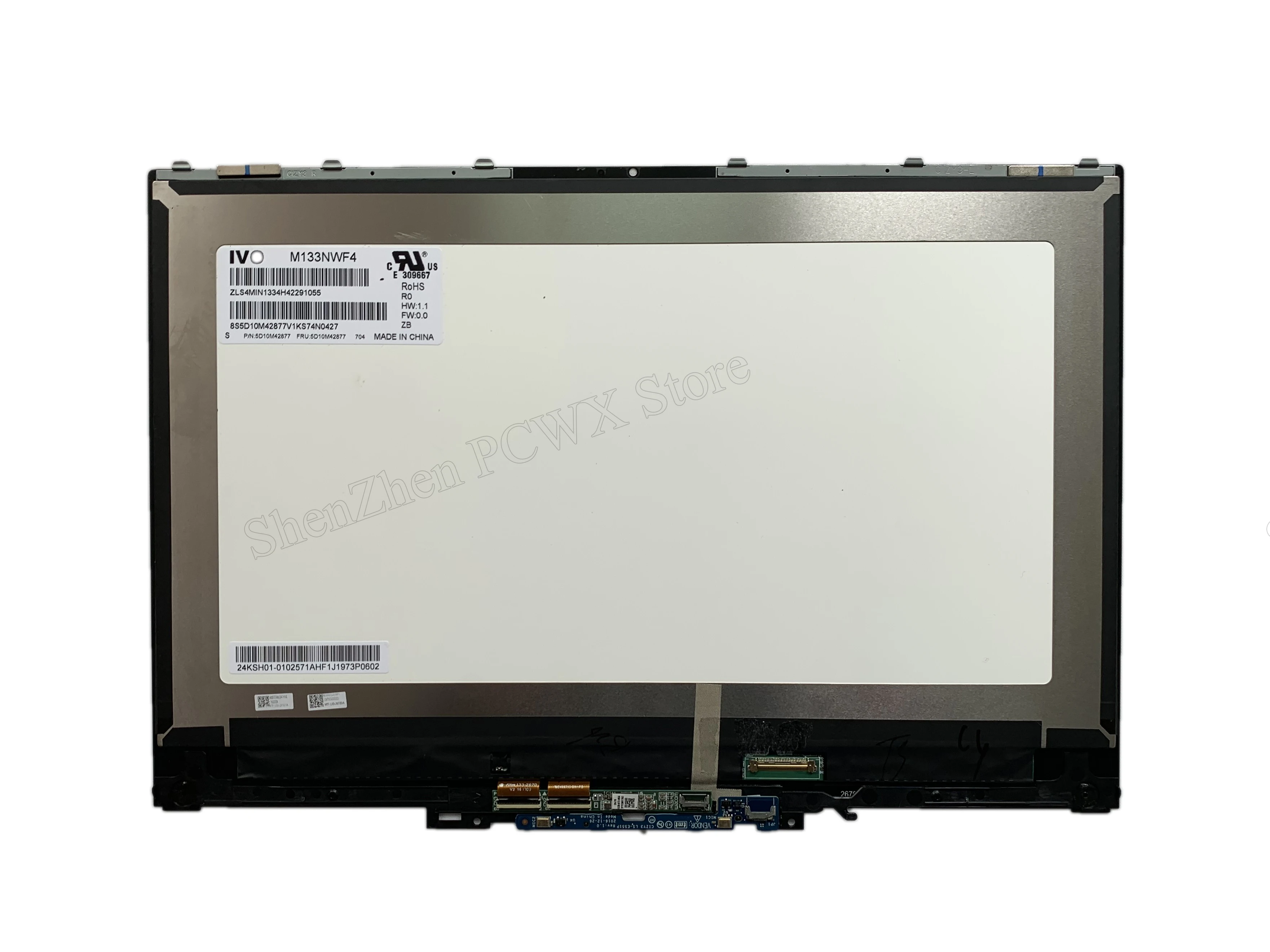 ЖК-дисплеи для ideapad 720S-13ARR Lenovo 81BR 13 3 дюймов в сборе IVO M133NWF4 R0 FHDI AG 5D10M42877 1920*1080 IPS 100% sRGB