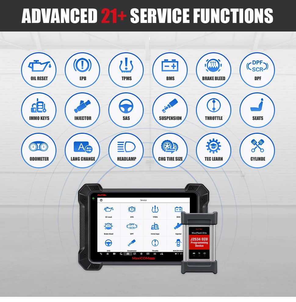 Autel MaxiCom MK908P диагностика авто сканер для диагностики авто диагностический сканер обд сканер для авто ECU кодирование J2534 Программист OBD2 Авто диагностический сканер инструмент PK Maxisys Elite MS908 Pro