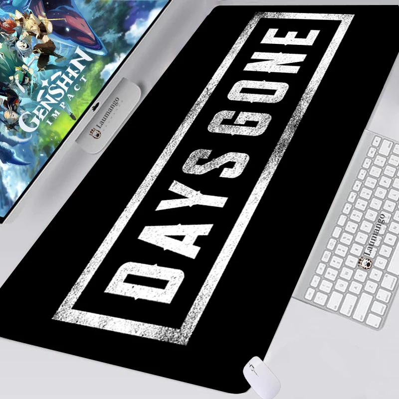 

Days Gone Mouse Pad Anime Gaming Accessories Mouse Mat Keyboard Table Desk Mat Notebook Laptop Gabinete Pc Gamer Mousepad