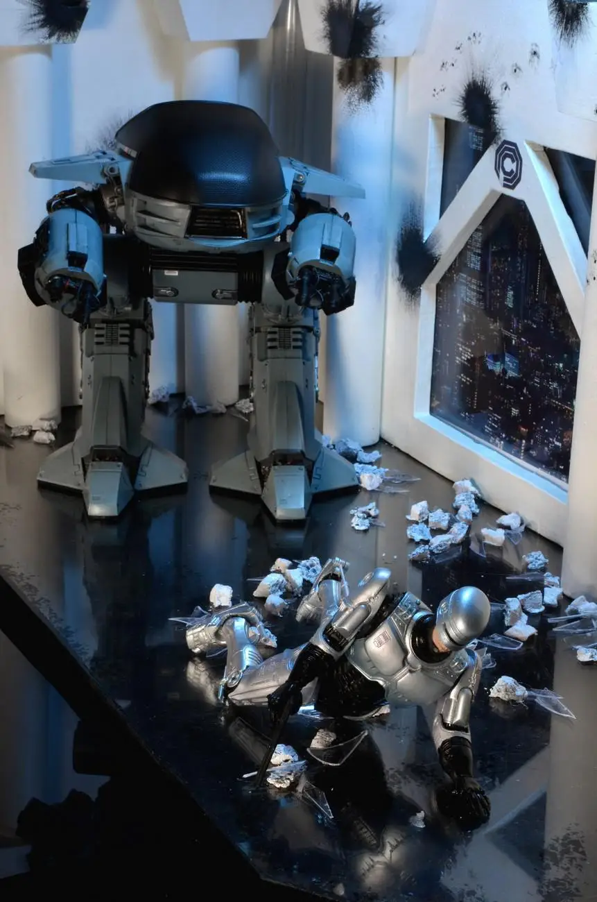 1/12 Новое поступление NECA ROBOTCOP ED-209 ED209 MMS204 фигурка робота
