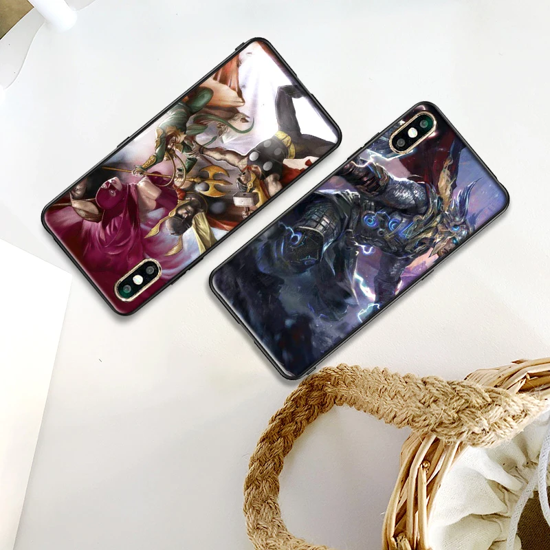 Локи Тор Мягкий ТПУ чехол для Apple IPhone X XR XS MAX 5 5S 5C SE 6 S 7 8 Plus ipod touch силиконовый