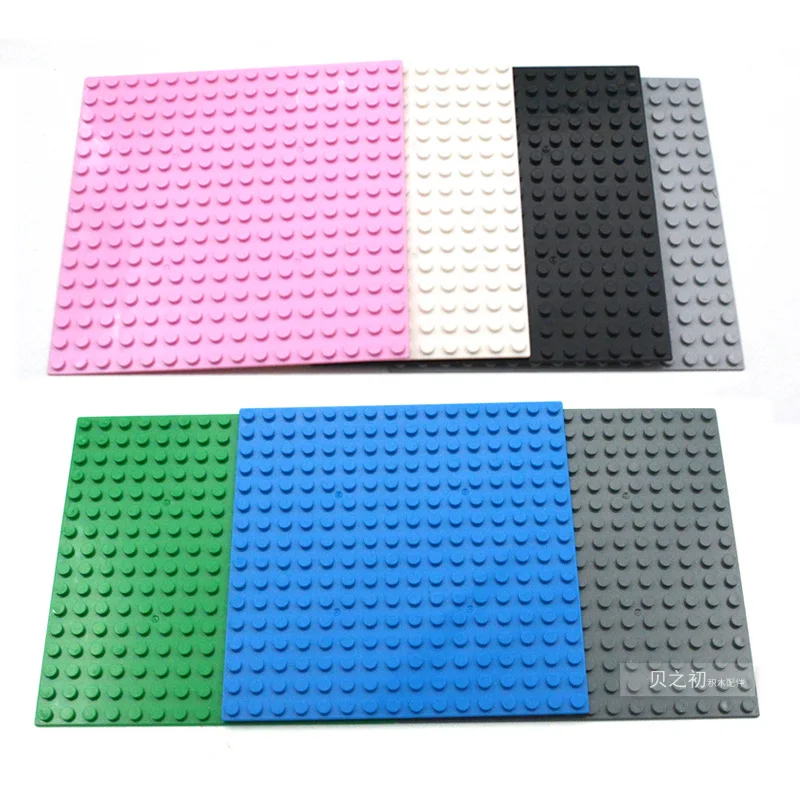 

16x16 Dots BaseplateThin Bricks Building Blocks Plastic 16*16 Dots Base Plate MOC Figure Model Assemble Toys for Children 91405