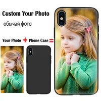 custom your own phone case for iphone 6 7 8 plus x xs 11 pro max xr tpu cover customized picture name photo diy cases coque