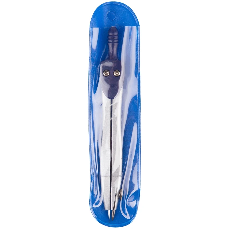 Compasses ArtSpace metal 115 mm PVC Case Tool Metal caliper Measuring instruments Ruler Pencil Set Sketching Drawing Kit Wood With Erasers Sharpener