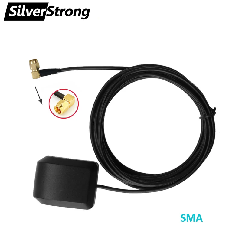 SilverStrong GPS-приемник антенна для автомобильного DVD-навигатора Farka/SMA разъем