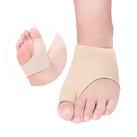 4pcs2pairs soft thumb feet care adjuster toe separator orthopedic straightener hallux valgus hammer protector bunion corrector