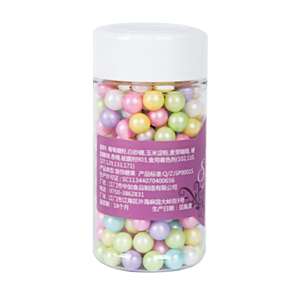 2 вида съедобные сахарные жемчужины принадлежности для украшения тортов выпечки