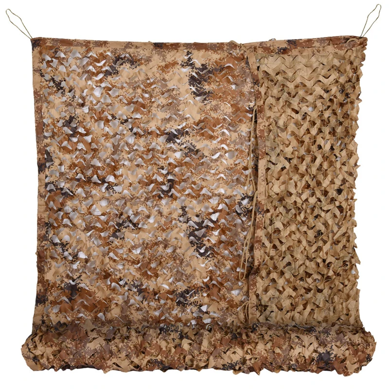 

Sun Shelter 2x3M 4M 5M 10M/4*5M Hunting Military Camouflage Nets Desert Digital Army Camo Netting Camping ShelterTent Shade Car