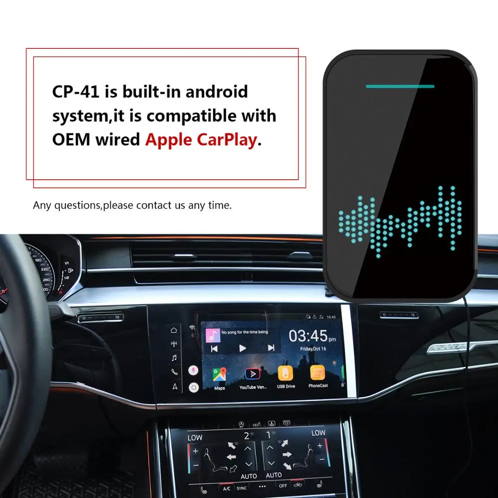 Carplay обновление для Mercedes Benz A CLass W176 2018 - 2020 радио Android Авто USB Apple Беспроводная