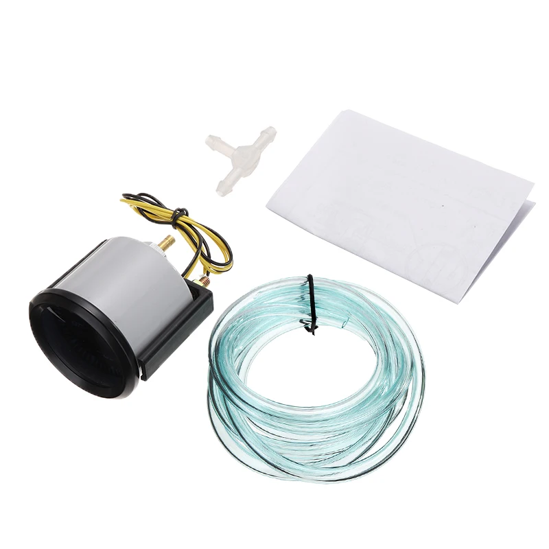 Универсальный 1 комплект 52 мм 2 &quotАвтомобильный манометр Tur-bo Boost gaugs Meter In. hg PSI