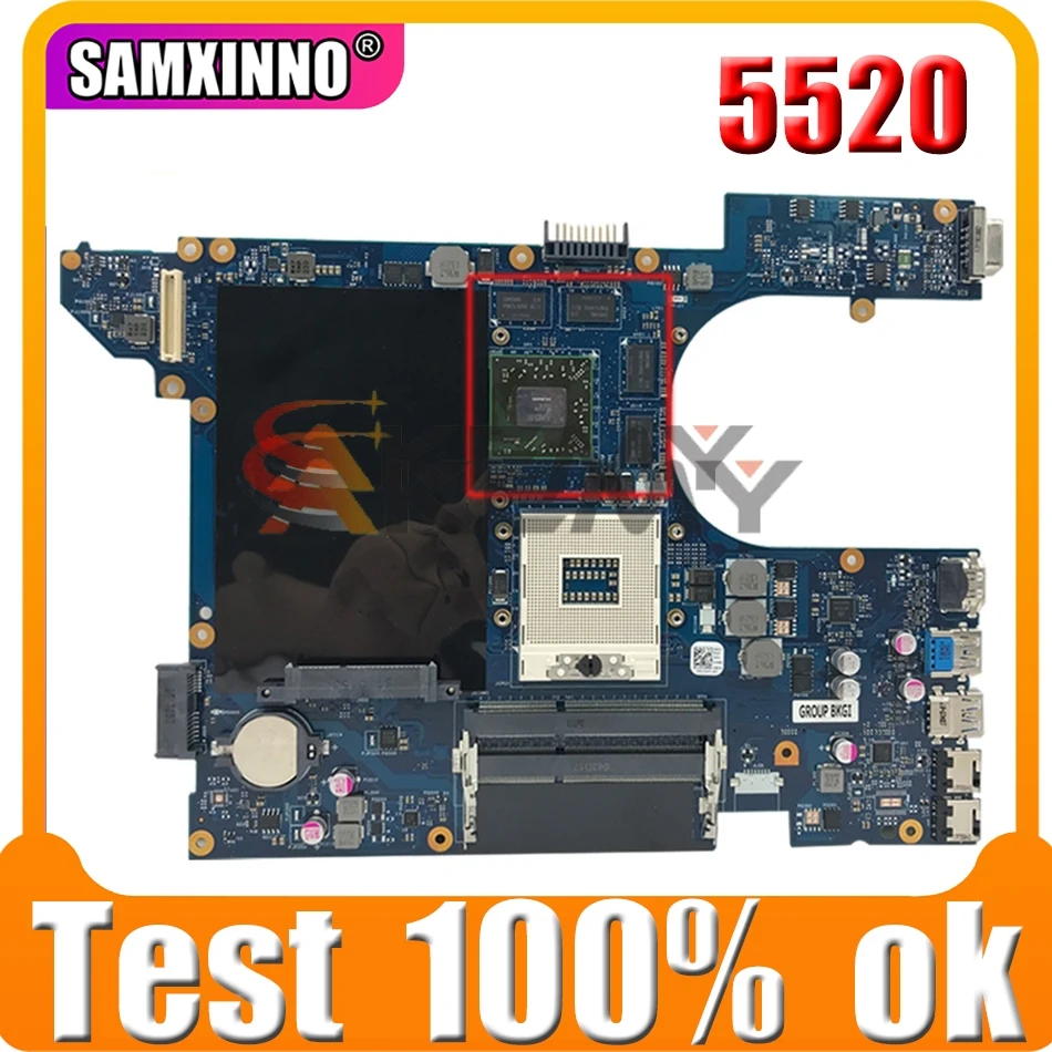 

Оригинальная материнская плата для ноутбука DELL Inspiron 5520 материнская плата CN-06D5DG 06D5DG QCL00 LA-8241P SLJ8C 216-0833000 DDR3