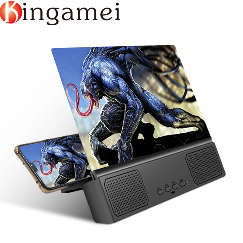 Увеличитель 12/14 дюйма встроенный усилитель экрана и Bluetooth-динамик настольный