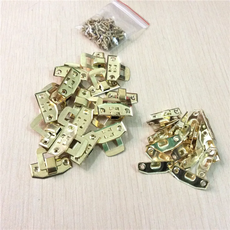 20 шт. 24x19 мм старинный Железный шкатулка для ювелирных изделий замок замки
