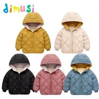 dimusi winter boys jackets children warm parkas cotton down hooded coats fashion baby girls outwear thermal jackets clothing