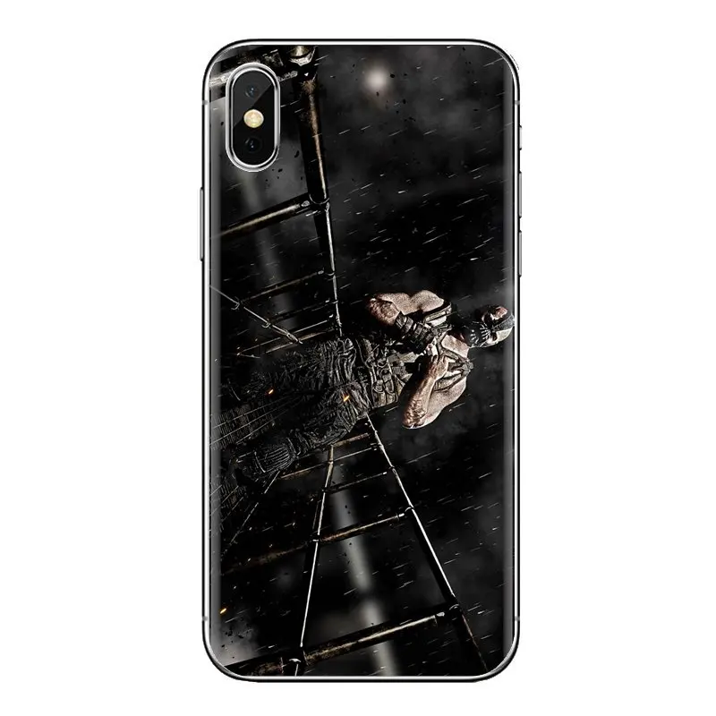 Для iPod Touch Apple iPhone 4 4s 5 5S SE 5C 6 6S 7 8 X XR XS Plus MAX прозрачные мягкие чехлы Bane Темный рыцарь:
