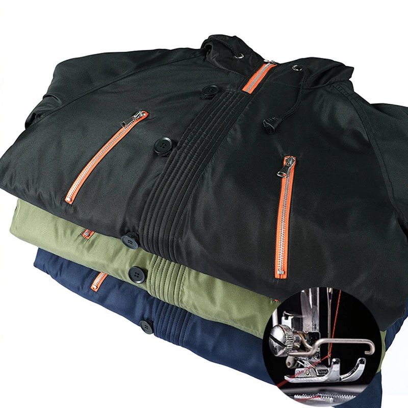 Winter Jacket Men Casual Cotton Padded Warm Hooded Coats Mens Fashion Outwear Windbreaker Parkas Casaco Masculino Men's Clothing