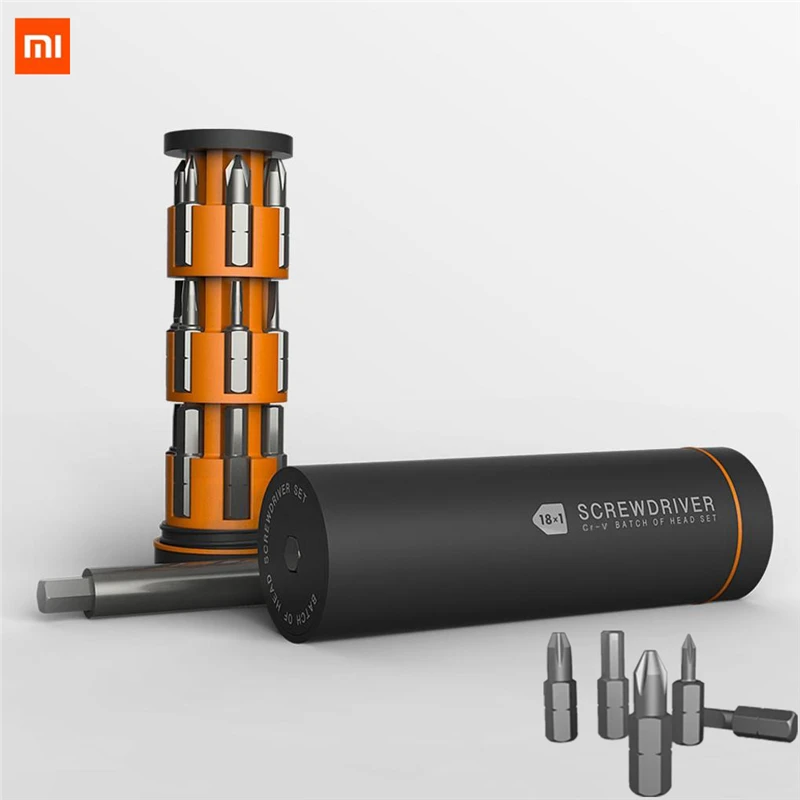 Новые Xiaomi Mijia Youpin JIUXUN 18 в 1 Набор отверток черный костюм тонкой партий колеса для