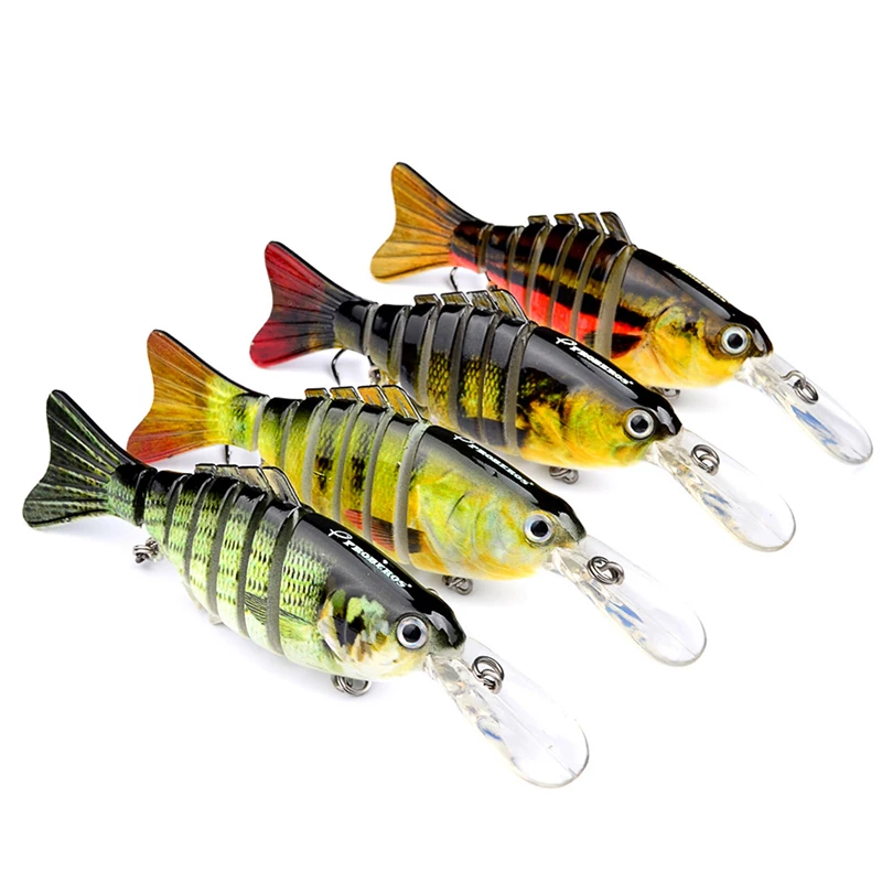 

Мульти соединенная Swimbait Рыболовная Приманка 7 сегментов искусственная Hart приманка Swimbait Wobbler 11,2 см 14 г Crankbait снасти для басов Pesca