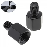 clockwise 10mm to 8mm motorcycle rearview mirror screw thread adapter conversion bolt motorbike mirror screw