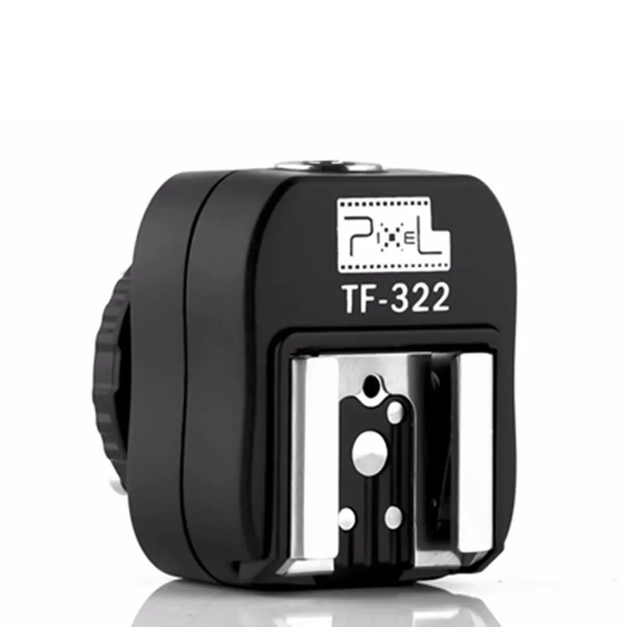 Pixel TF-322 ttl PC Порт Горячий башмак адаптер конвертер для Nikon D3300 D5300 D3200 D3100 D7200 D7100 D5500 D5200 D90 камера и вспышка