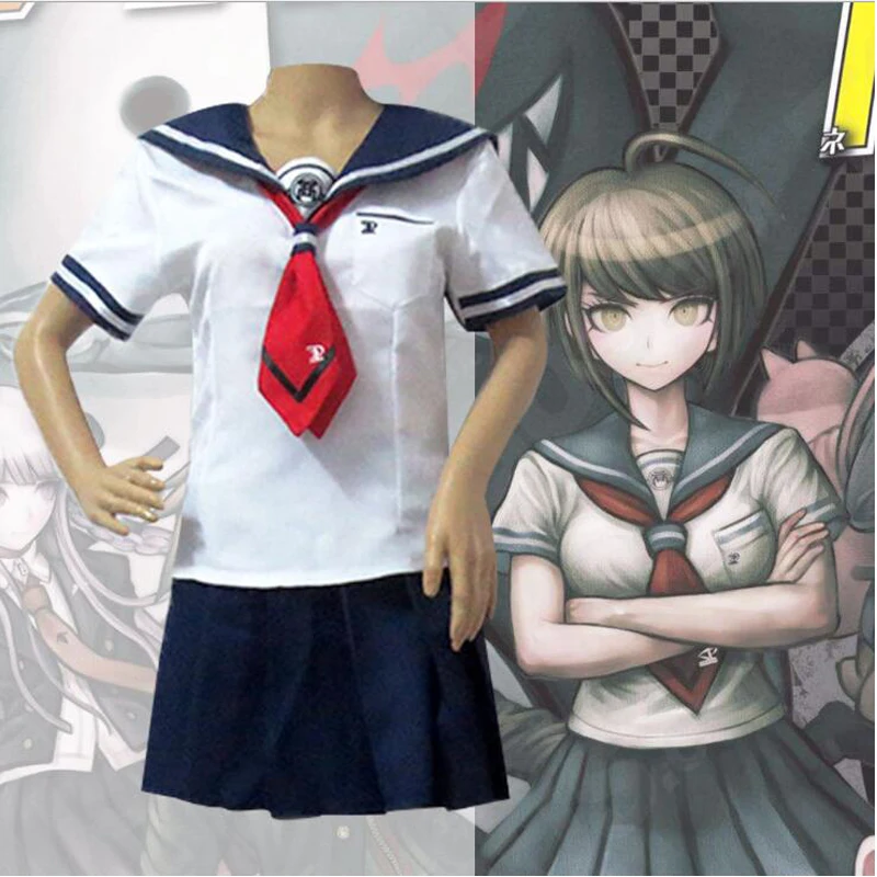 

Костюм для косплея из футболки, юбки, галстука и носков