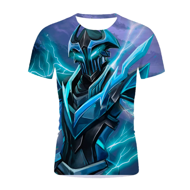 

2021 new cartoon character summer loose breathable fashion short-sleeved men's T-shirt handsome cartoon character man