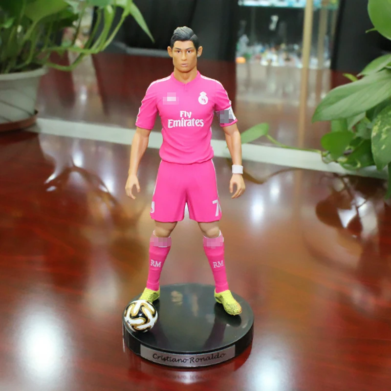 

Souvenir For Soccer Fans 6inch Cristiano Ronaldo Football Star Figure Ornaments Collection Model Toy Doll
