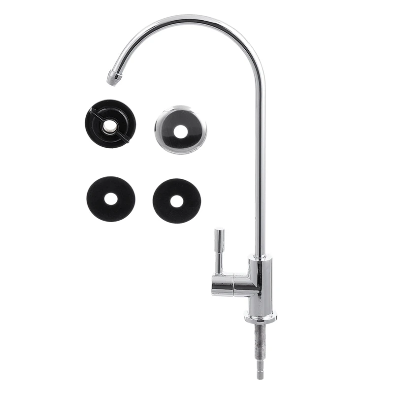 

1/4 дюйма хромированный фильтр для питьевой воды кран обратного осмоса раковина кухонный кран