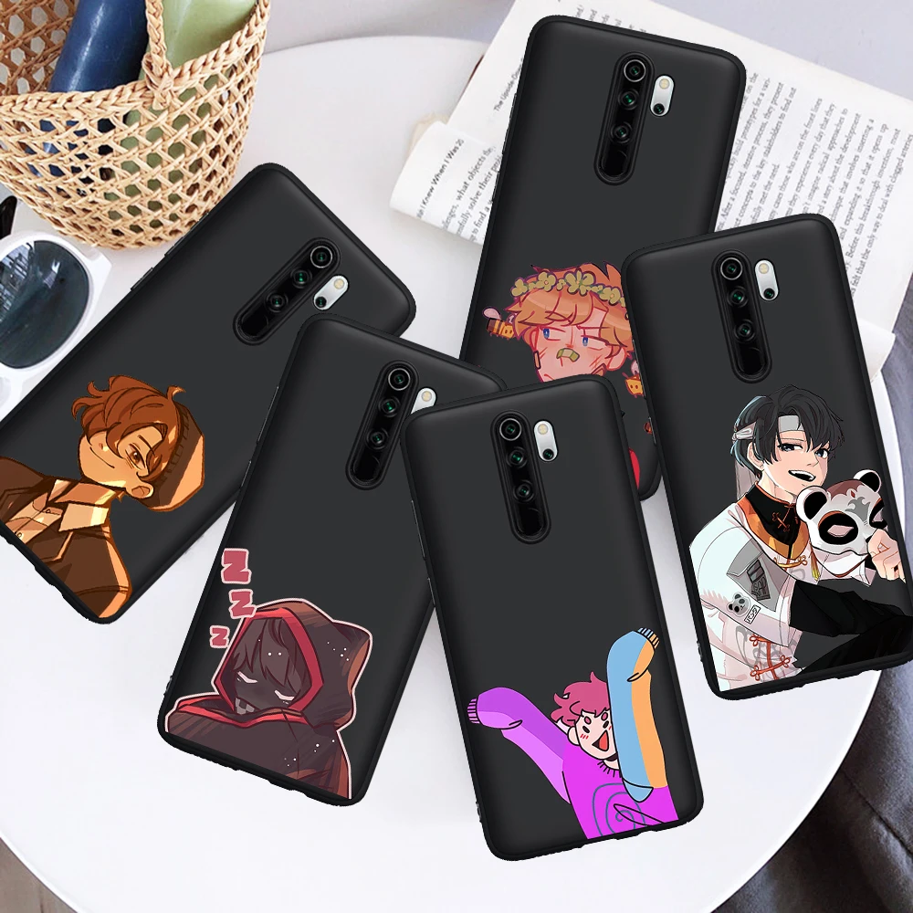 

Dream Smp Game Anime for Xiaomi Mi 9T Redmi Note 5 6 7 8 8T 9 9S K20 K30 9T Pro Phone Case Funda Soft Silicone Tpu Cover Etui