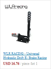 WLR RACING-универсальный гидравлический ручной тормоз E-brake вертикальный/горизонтальный Дрифт для Honda Civic 2/3/4Dr 1992-1995 WLR3632