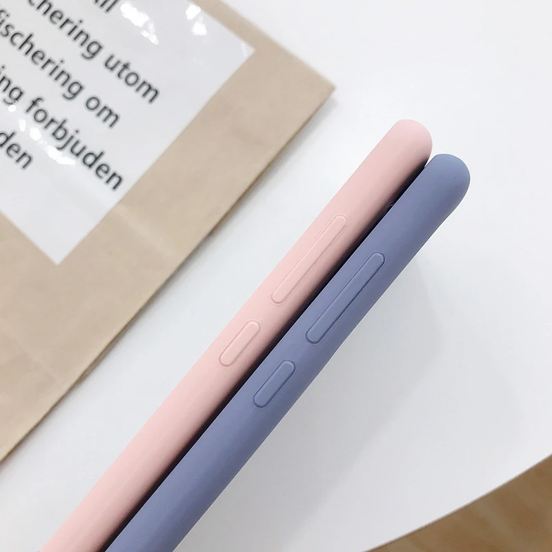 Силиконовый чехол для телефона Xiaomi 9 ярких цветов с защитой от падения - купить по
