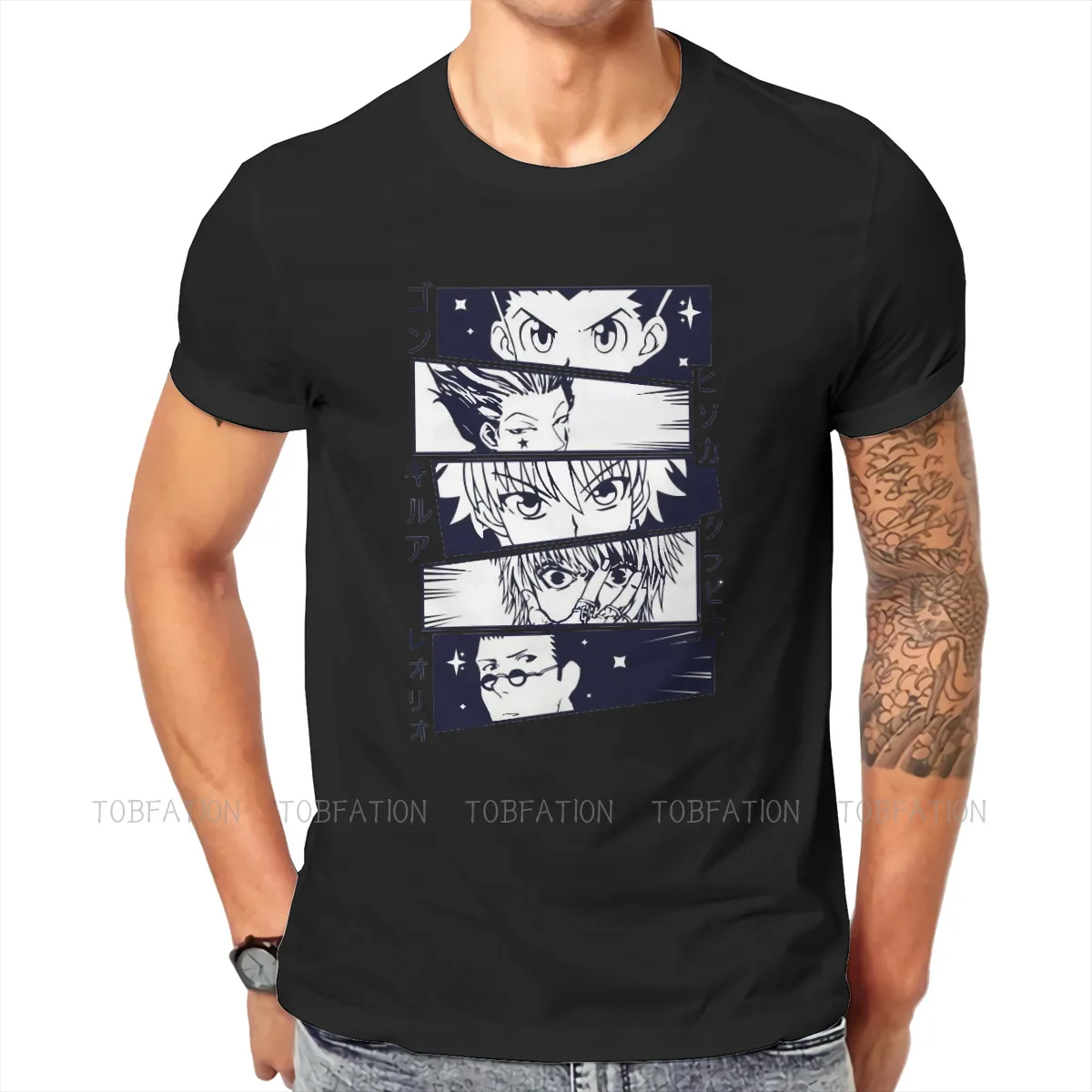 

Футболка Caras De Anime Graphic Hokage, креативные топы, футболка для отдыха, Мужская футболка с коротким рукавом, идея для особого подарка