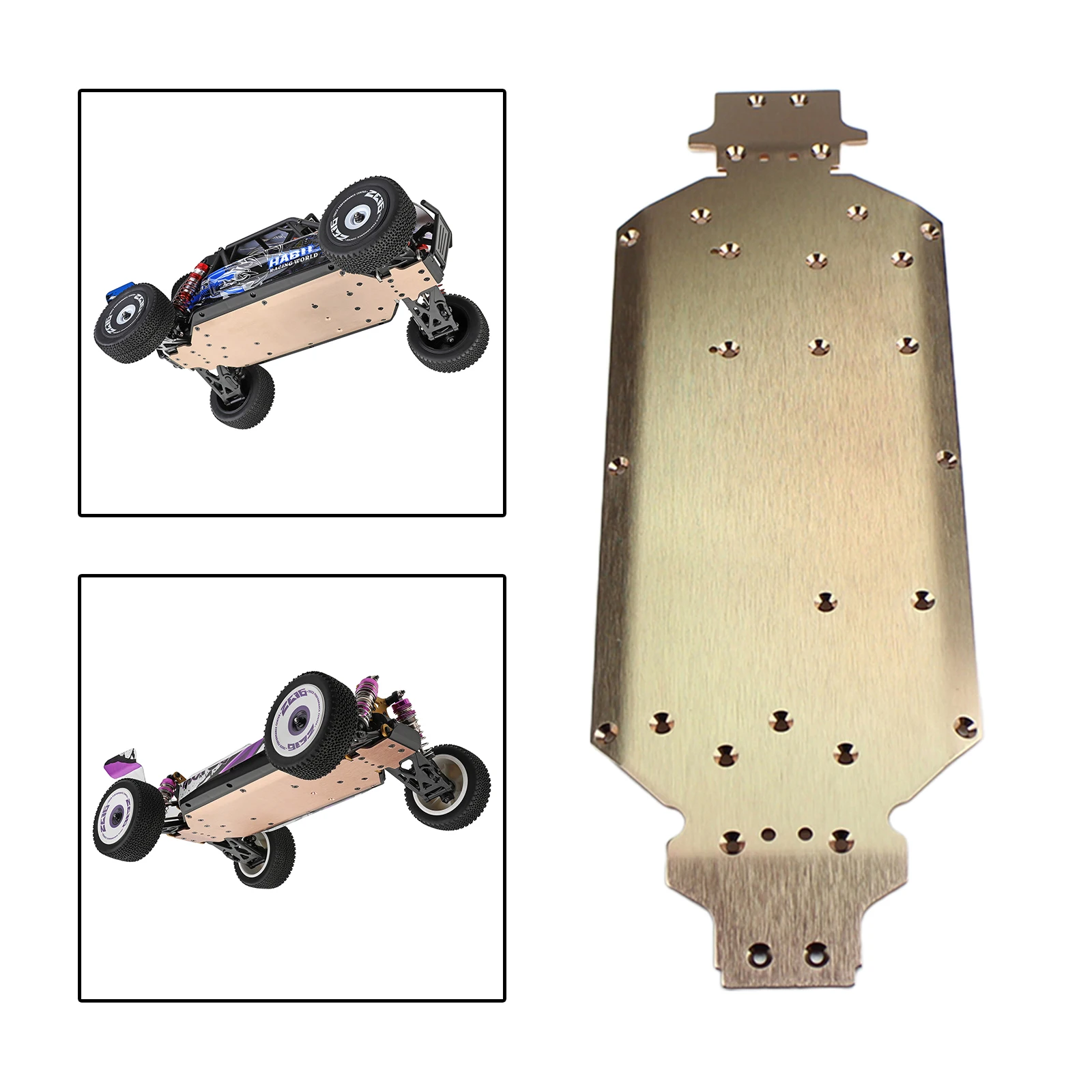 

Metal RC 124019 1823 Chassis Suitable for WLtoys 124018 124019 1:12 RC