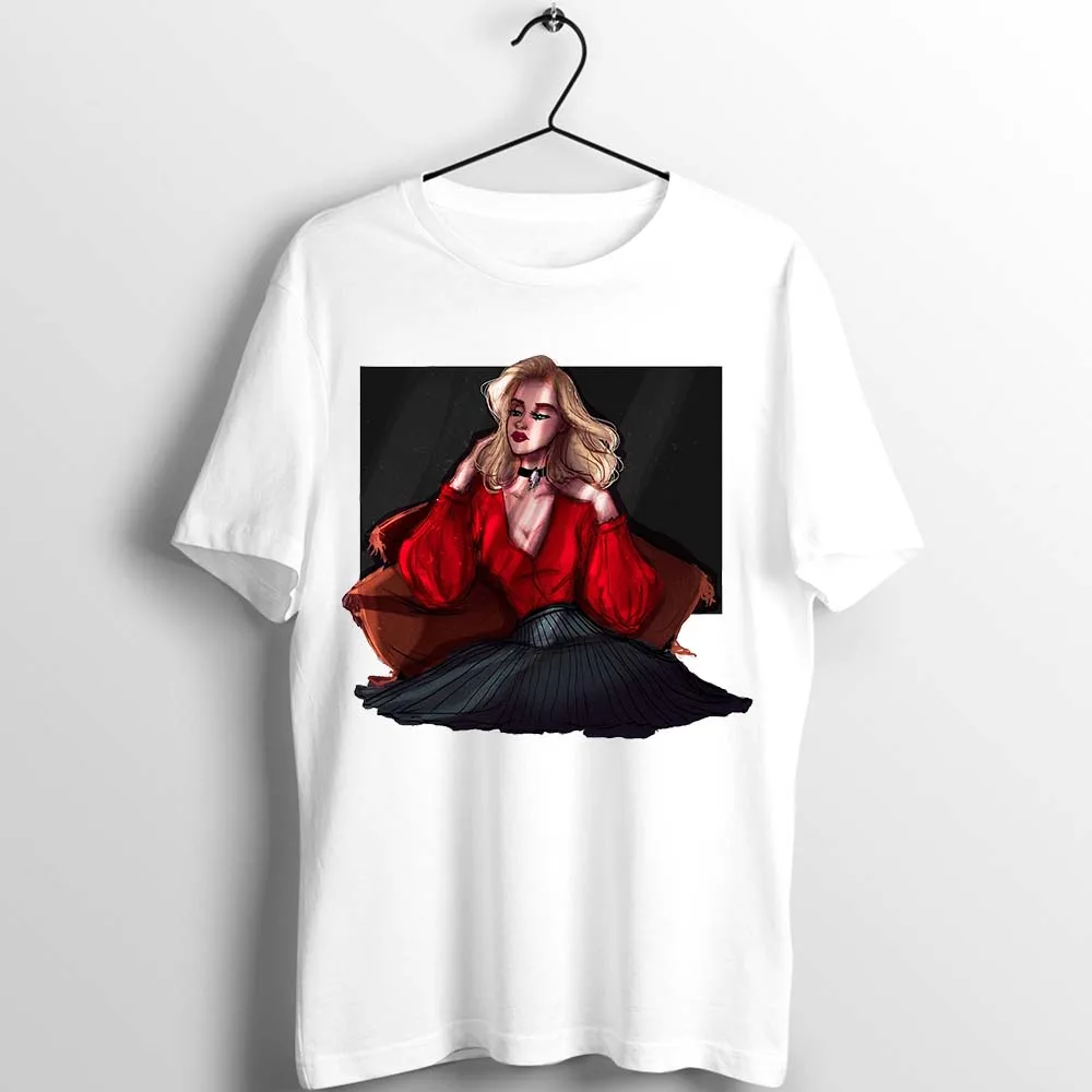 Женская футболка с изображением ривердейла Шерил Блоссом The Kiss Awesome Girl's Tee - Цвет: 5S039W