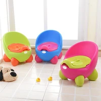 portable potty baby toilet seat pot bowl cute childrens pot egg shape design kid training potty comfortable backrest toilet pot