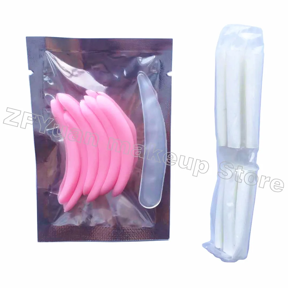 Набор для завивки ресниц сыворотка с стержнями клей инструменты