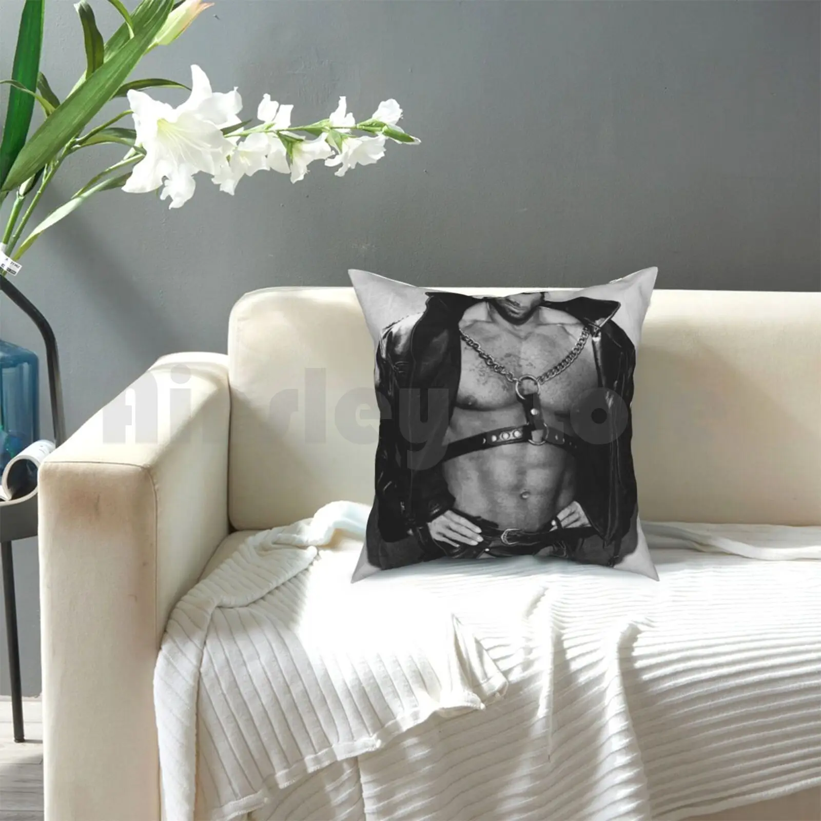 Мягкая подушка с рисунком для дома Билли хэррингтон Гачи гахимучи Аки красивая